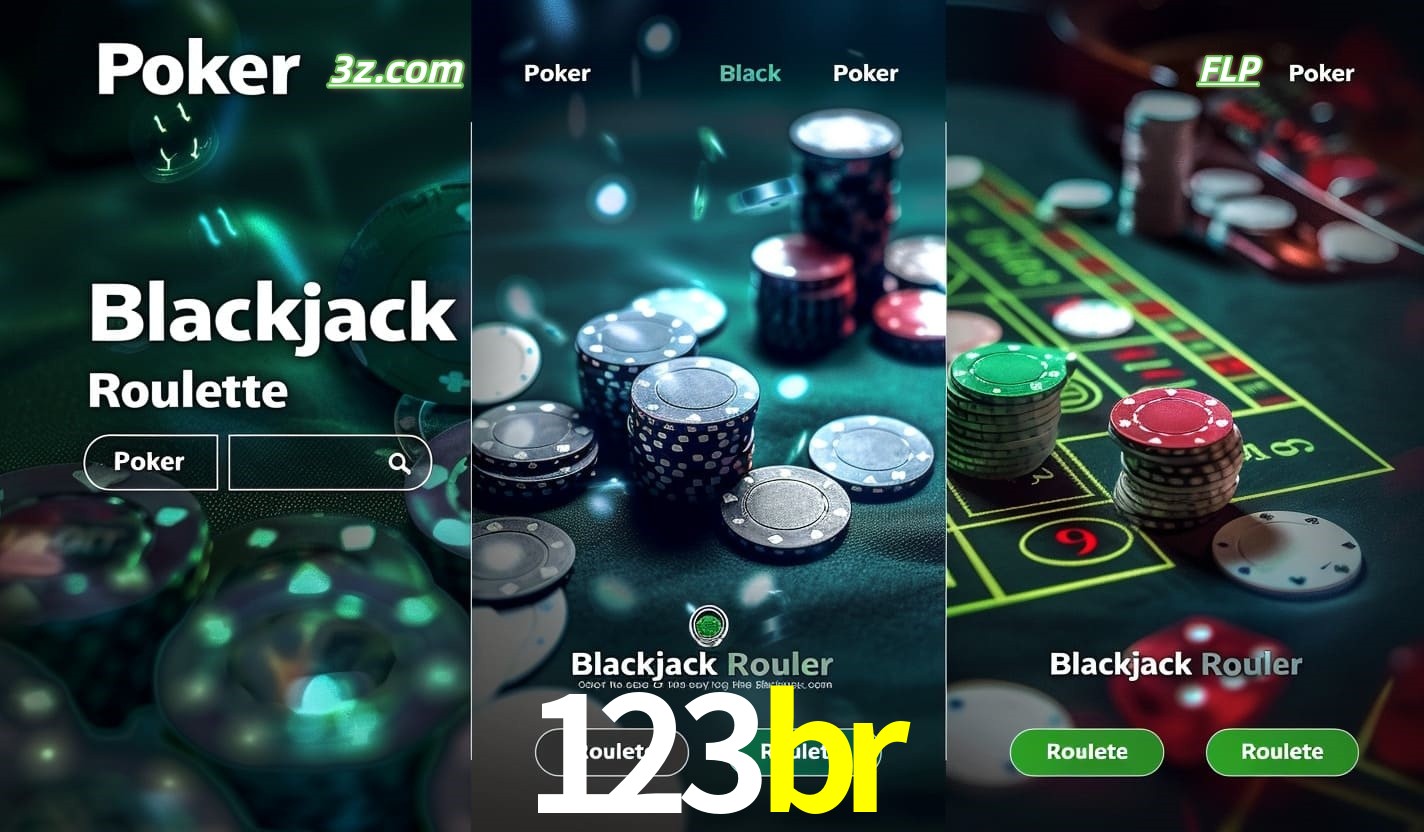 Cassino online 123br com Poker, Blackjack e Roleta ao vivo para jogadores do Brasil