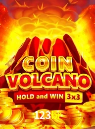 Jogue Coin Volcano slot 3x3 no 123br e ganhe grandes recompensas